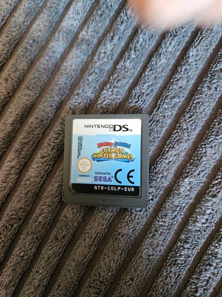 Nintendo DS Spiel Mario Sonic Olypic Winter Games in Neverin