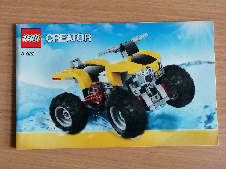 Lego Creator 3in1 31022 Quad / Monstertruck / Rennwagen in Beckingen