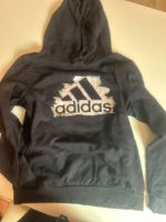 Adidas Hoodie, schwarz/silber Größe 38-40 Bayern - Landshut Vorschau