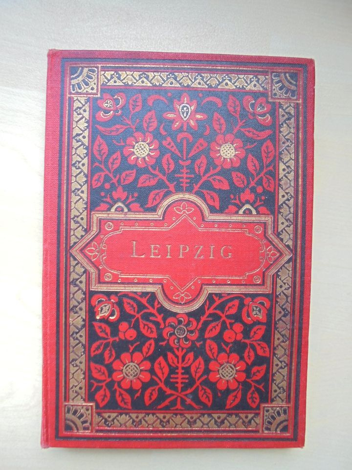 Leipzig Leporello Ausgabe Römmler & Jonas 1896 in Stuttgart