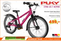 20" Puky Cyke 20-7 Active # Kinderfahrrad Sachsen-Anhalt - Sangerhausen Vorschau