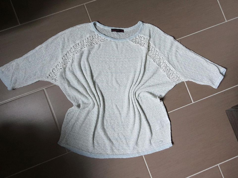 Neu edc Esprit Shirt,3/4 Arm Bluse S 36 38 M gelb Carmen Pullover in Reutlingen