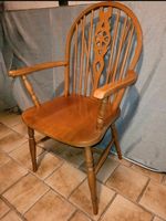 Antik Stuhl Windsor Wheelback Chair Holz Vintage Armlehnen Stabil Niedersachsen - Ehra-Lessien Vorschau