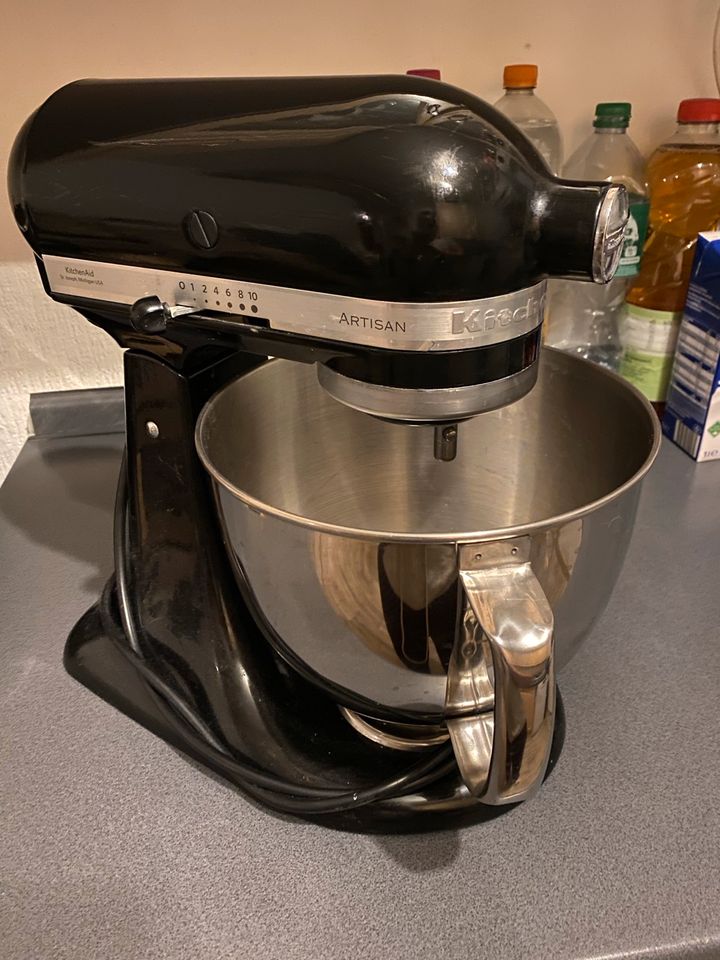 Kitchenaid Artisan schwarz in Worms