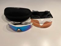 Sonnenbrille Oakley Radarlock mit 4 Gläsern (Radsport, Golf uvm.) Münster (Westfalen) - Centrum Vorschau