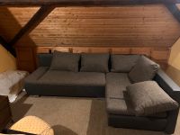 Couch, L Form, braun/ Schlafcouch Nordrhein-Westfalen - Solingen Vorschau