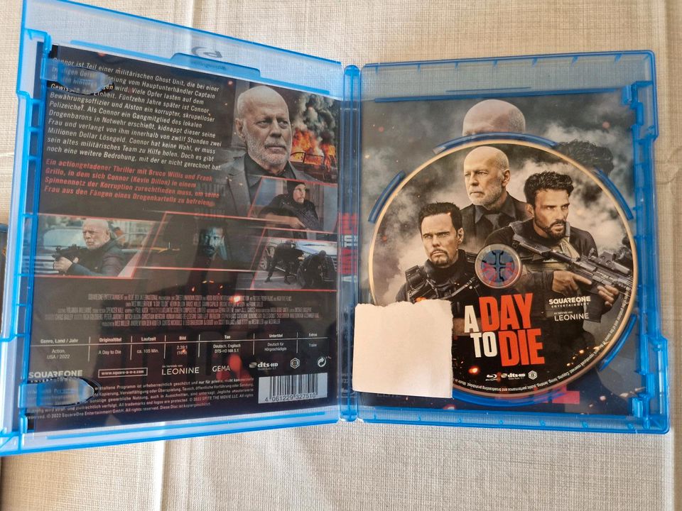 BLU-RAY FILM DVD A DAY TO DIE BRUCE WILLIS in Rattelsdorf