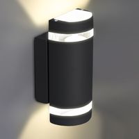 LED Wandleuchte Wandlampe Aluminium schwarz 2-flammig GU10 230V Nordrhein-Westfalen - Hagen Vorschau