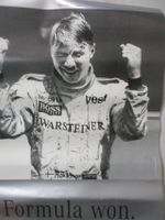 Mercedes Benz Formel Eins Poster Mika Häkkinen 1999 Nordrhein-Westfalen - Minden Vorschau