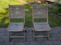 2 Holzstühle klapptbar. Altona - Hamburg Lurup Vorschau