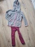 Fleeckejacke mit Kapuze Leggings ohne Fuß for next  girl gr 98 Berlin - Reinickendorf Vorschau