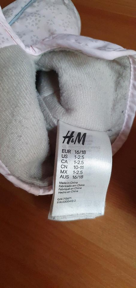H&M Tragling Babystiefel Winterstiefel Größe 16-18 Booties in Rostock