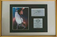 Michael Jackson Autogramm Display Bild Limited Edition NO.044/100 Baden-Württemberg - Pforzheim Vorschau