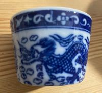 5 Sake Becher Porzellan blau-weiß Drachen Motiv Japan Asien NEU Düsseldorf - Oberkassel Vorschau