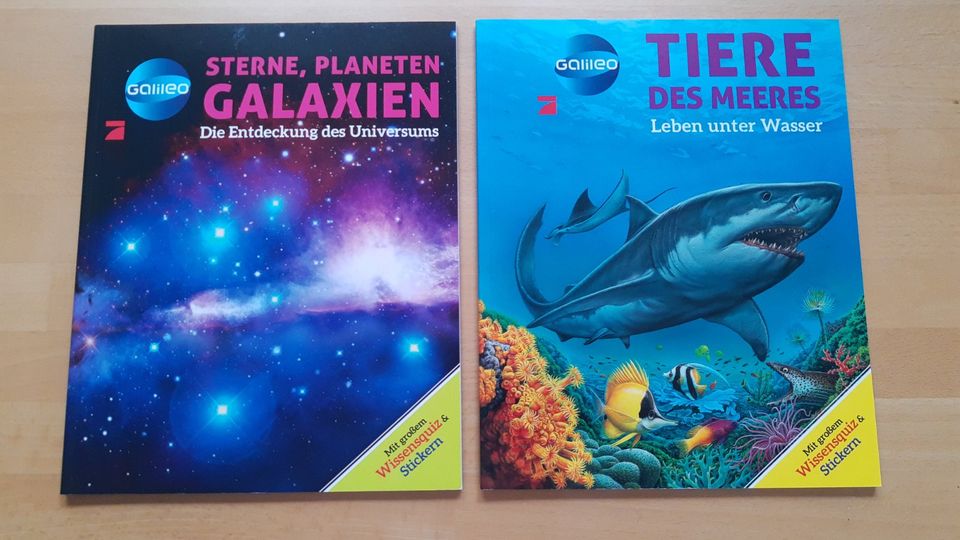 Galileo Dinosaurier, Tiere des Meeres, Sterne, Planeten Galaxien in Unna