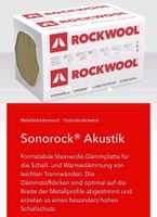 Rockwool Sonorock Akustik Dämmplatten/ Steinwolle/ Schallschutz Rheinland-Pfalz - Weilerbach Vorschau