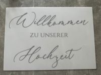 LEIHEN | Tischnummern | Schild | Hochzeit | Acryl | weiß grau Baden-Württemberg - Kappelrodeck Vorschau