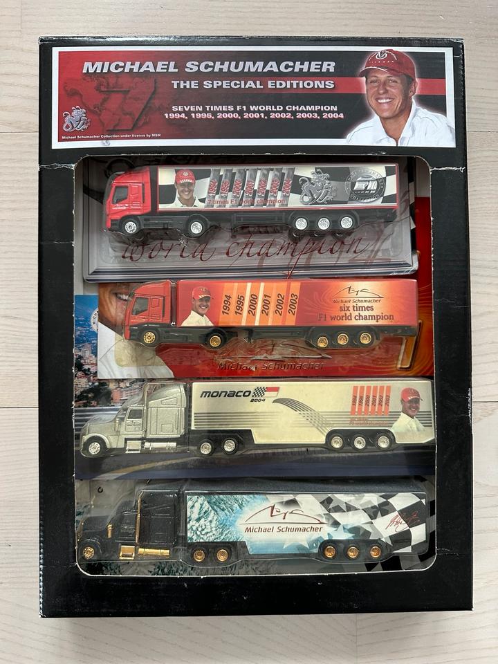 Michael Schumacher Fanbox Truck Edition LKW inkl. Versand in Auerbach in der Oberpfalz