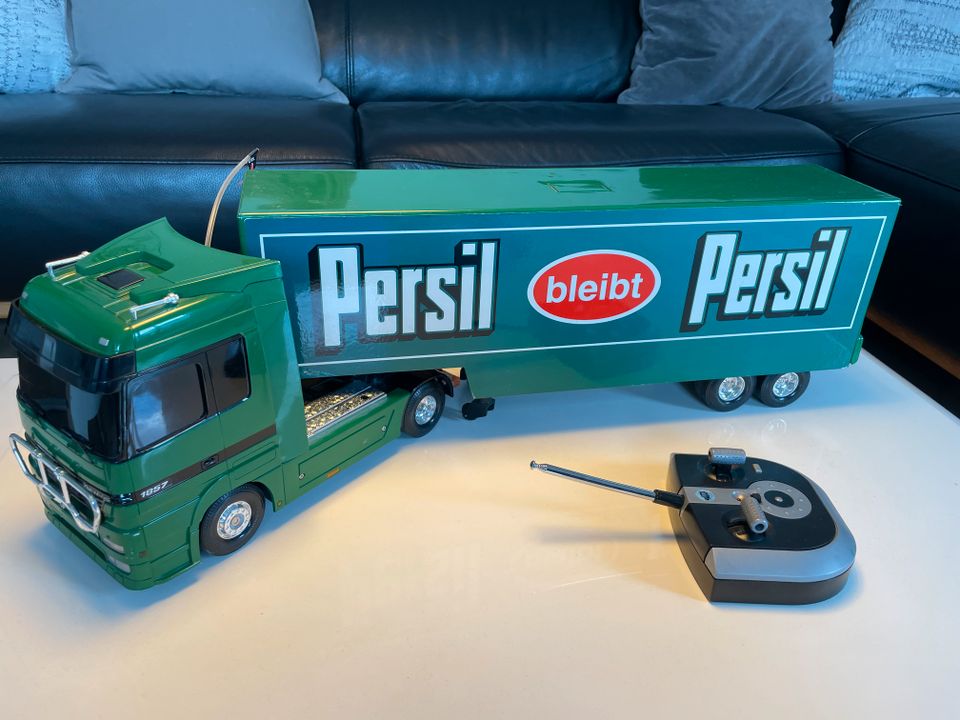 Rarität! Dickie RC Truck Actros 1857 "Persil" Sondermodell in Pfungstadt