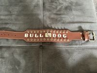 Bulldog Halsband, Echt Leder, 8cm breit Leuna - Günthersdorf Vorschau