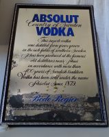 Spiegel Reklame 'ABSOLUT VODKA' vintage Original Unikat Altona - Hamburg Bahrenfeld Vorschau