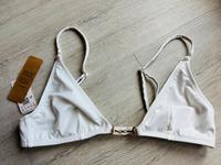 ETAM Bikini Triangle Oberteil Horsy mellot Gr.38 M Weiss schmuck Rheinland-Pfalz - Oppenheim Vorschau
