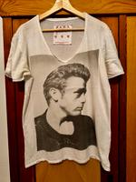 Zara T-Shirt / Herren / James Dean / V-Neck / M / Vintage / Retro Hannover - Linden-Limmer Vorschau