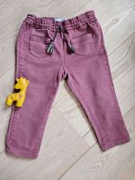 Zara Gr. 92 Mädchen Hose Baumwolle lila burgunderrot Dresden - Dresden-Plauen Vorschau