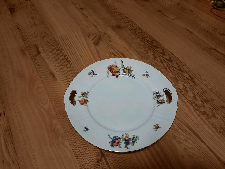 Anbietschale, Obstschale, KBL Bavaria Porzellan, Kuchenplate in Neu Wulmstorf