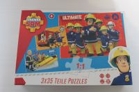 Puzzle - Feuerwehrmann Sam - 3 x 35 Teile Hessen - Offenbach Vorschau