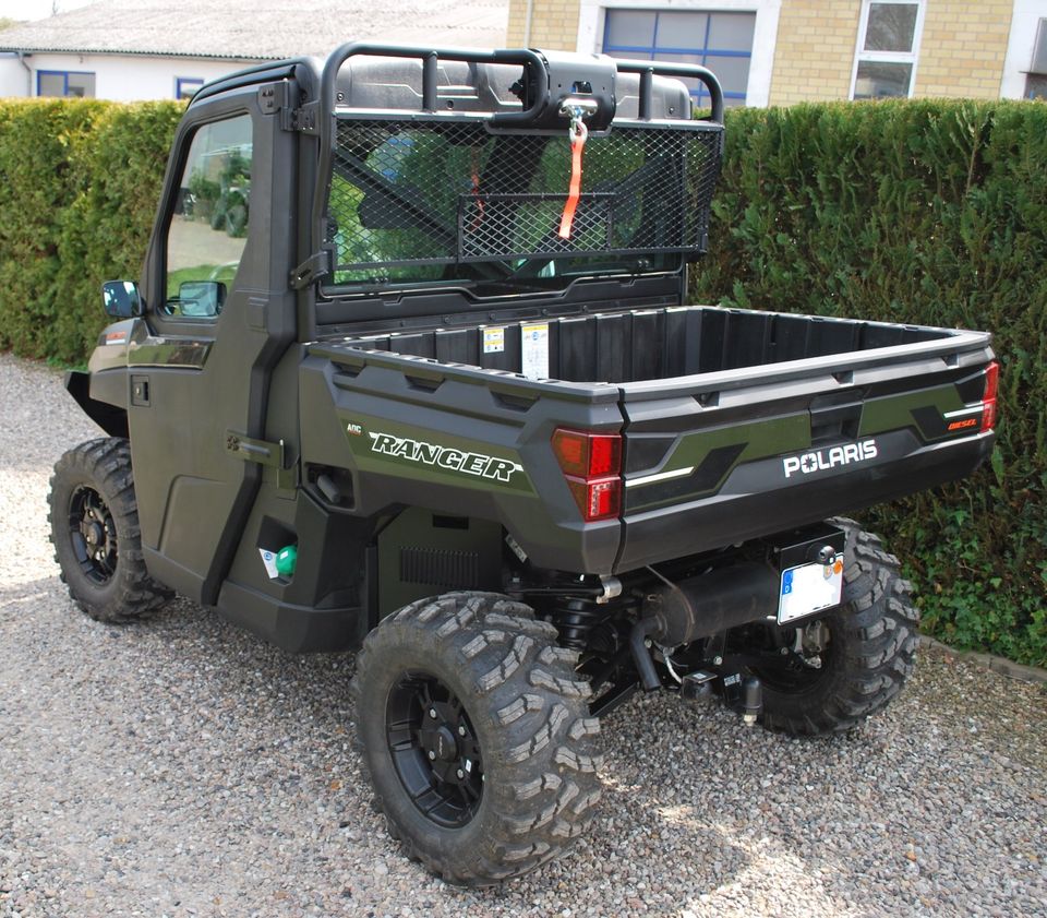 Polaris Ranger Diesel, Vollkabine, Heizung, 4x4, Arbeitstier ! in Steinbergkirche