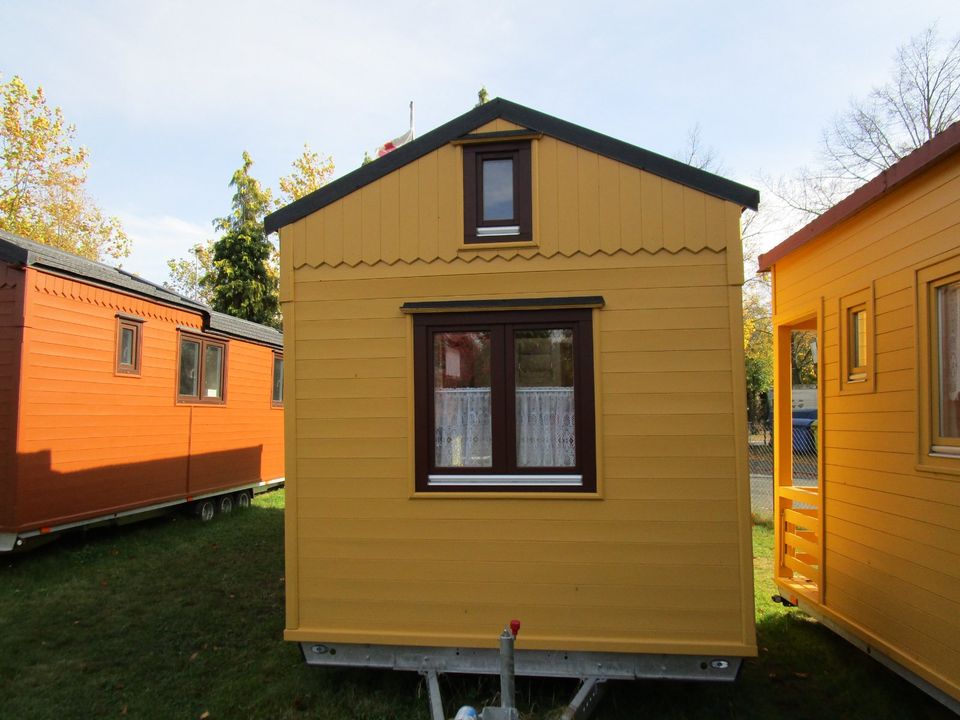 Tiny House auf Rädern neu und fertig, Ausstellungsstück in Bremen