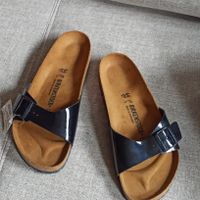 Birkenstock ® Sandale Herren Madrid Größe 44 normal schwarz NEU Saarland - Quierschied Vorschau