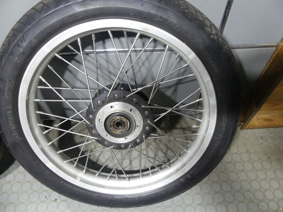 Radsatz Kawasaki Z1 900 mit Alufelgen in Oberursel (Taunus)