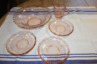 ROSALIN GLAS SET ** 50ER JAHRE ** ART DECO STIL ** VINTAGE Niedersachsen - Dannenberg (Elbe) Vorschau