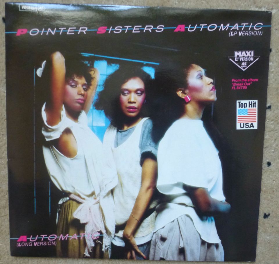 LP Pointer Sisters -Automatic - Long Version in Berlin