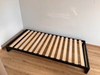 Metall Bett 200x100 cm mit Holzlattenrost, schwarz Bayern - Weilheim i.OB Vorschau