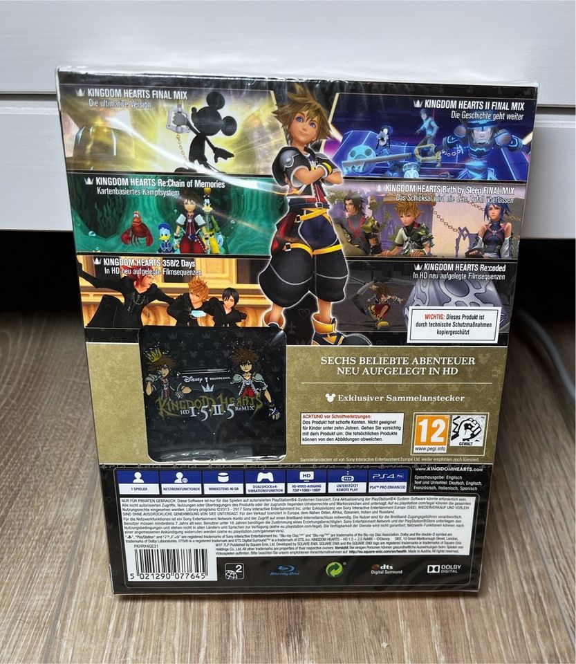 PS4 Kingdom Hearts HD 1.5 + 2.5 Remix Limited Edition, Neu OVP in Duisburg