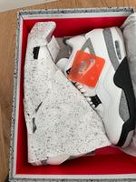 Jordan 4 Retro Weiß Zement Berlin - Charlottenburg Vorschau