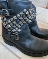 Stiefel Nieten schwarz ASH aus Mexiko 39 Leipzig - Holzhausen Vorschau