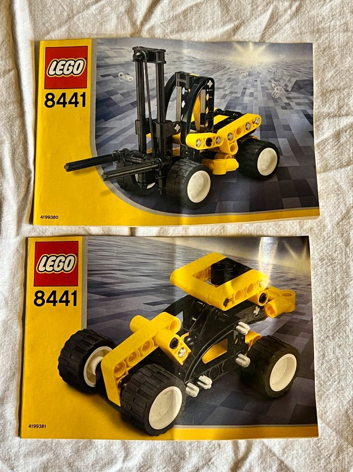 Lego Technic 8411 - Gabelstapler und kleines Auto in Mannheim