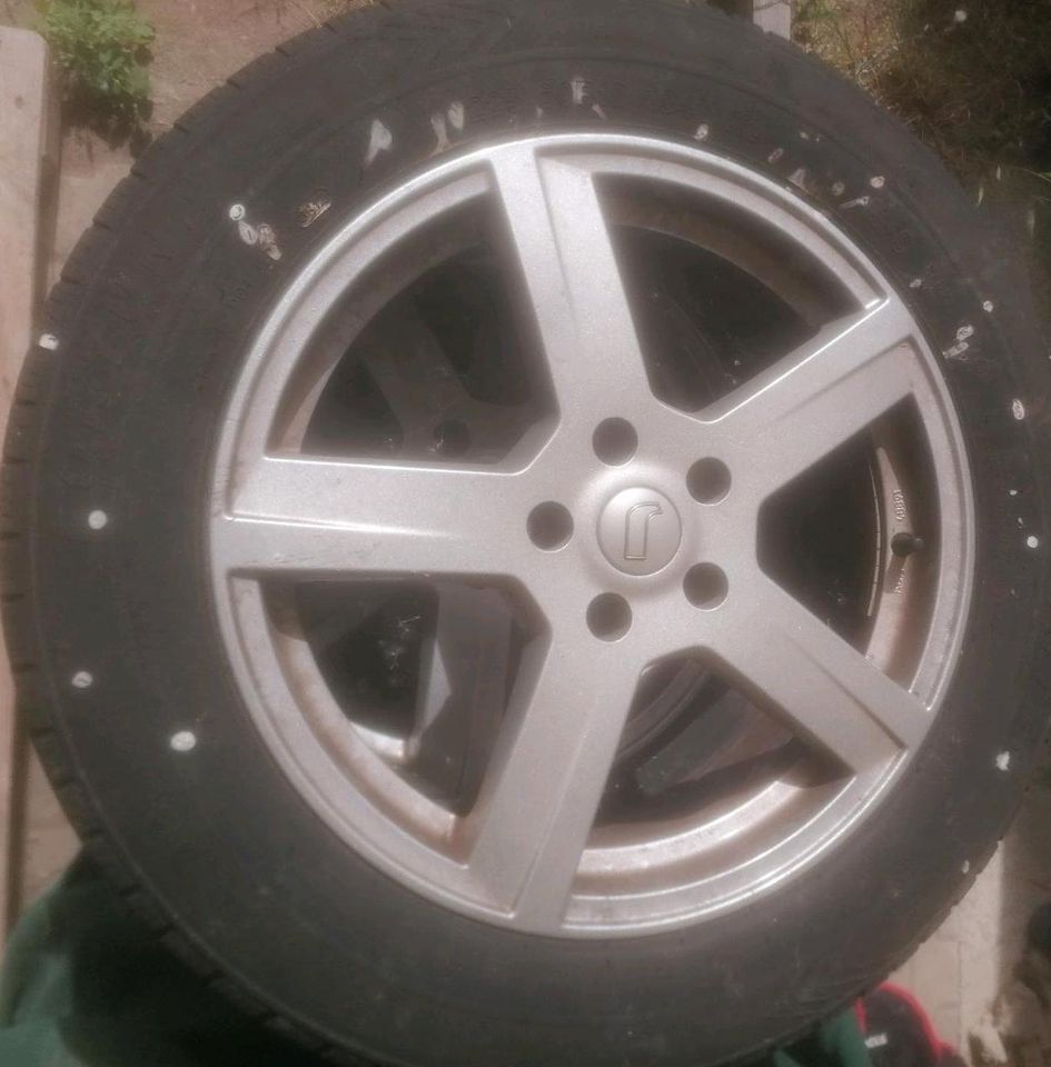 Rondell 18 Zoll Alufelgen 7,5x18 ET24 LK 5x115 Chrysler Lancia in Dettenheim