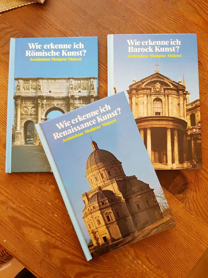 3 Bücher " Wie erkenne ich Kunst " in Nittenau