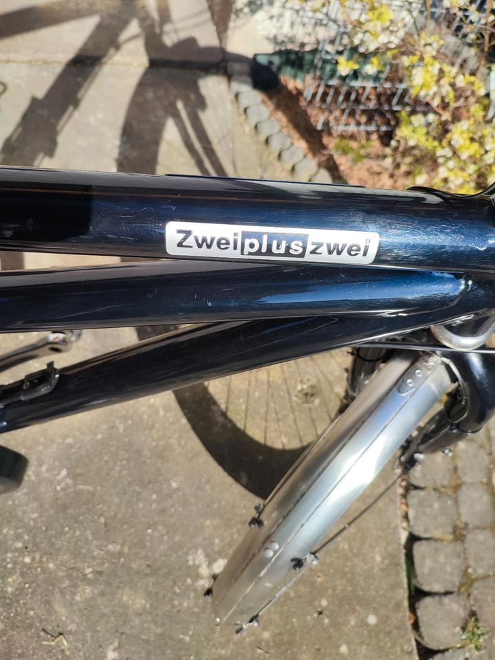 Tandem Fahrrad Rohloff - zweipluszwei Tour in Urbach