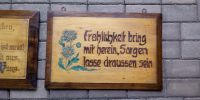 Spruchbild,Haussegen,Holzschild antik Thüringen - Bendeleben Vorschau