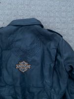 Vintage Leder Bomberjacke Baden-Württemberg - Wiesloch Vorschau