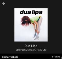 Du’s Lipa Konzert Berlin Bayern - Schwabach Vorschau