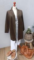 ZARA* Fake Ledermantel* oliv*schlamm* soft* XL* Lagenlook Nordrhein-Westfalen - Radevormwald Vorschau