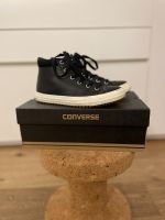 Converse Chucks hohe Sneaker schwarz Leder 38 Wuppertal - Elberfeld Vorschau