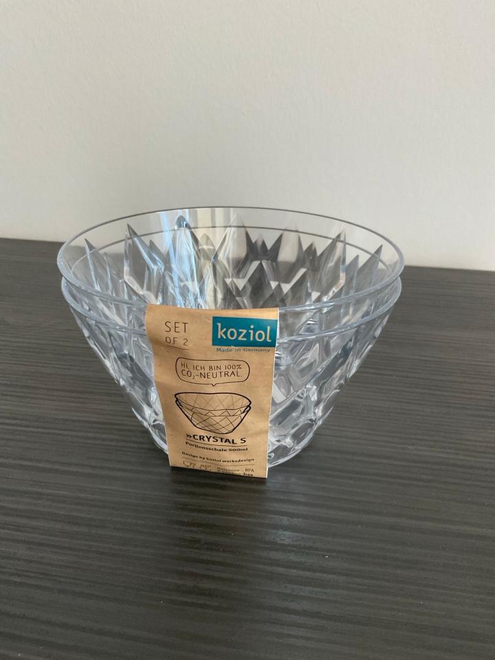 Koziol Crystal S, Portionsschale, Dessertschale, Schälchen, 0,5l in Frankfurt am Main